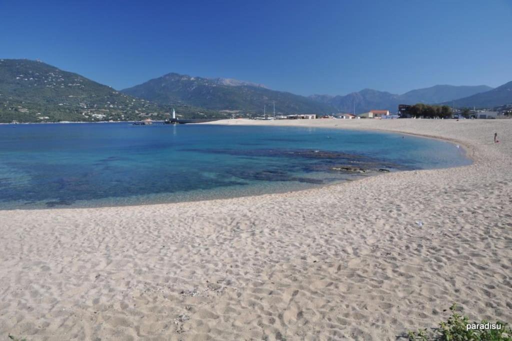 T2 D'Exception 100M Plage Terrasse Vue Mer Et Montagnes Propriano  Kültér fotó